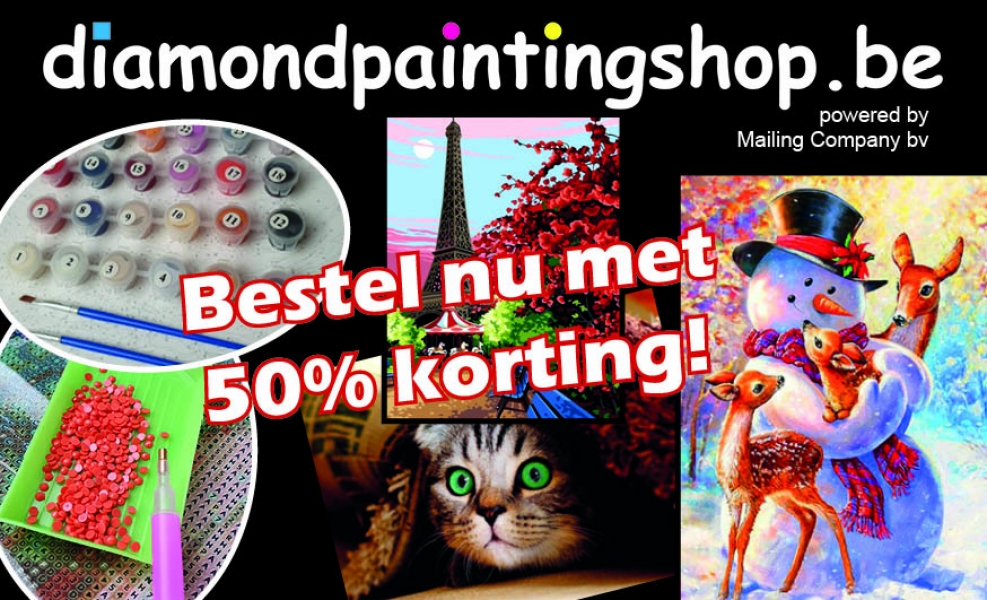 Uitverkoop van diamondpaintingshop.be